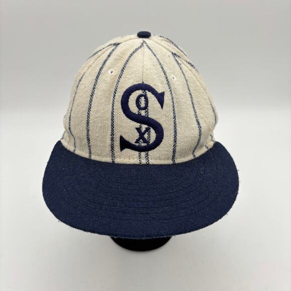 Vintage American Needle Chicago White Sox Wool Fitted Baseball Hat 7 1/8 - Picture 1 of 14